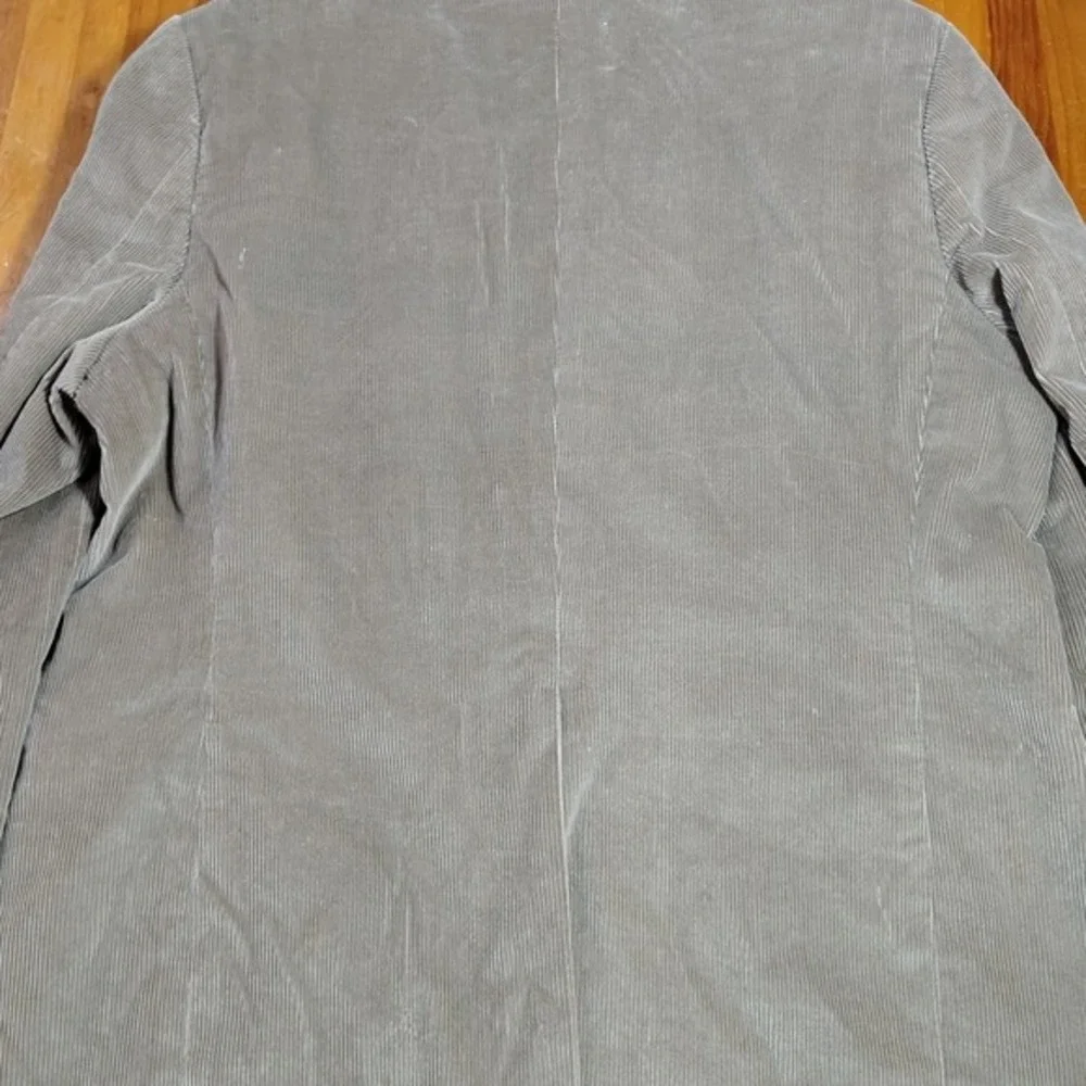 Men's 46R Tan Corduroy Blazer Jacket‎ Cotton Polyester Lined classic cowboy